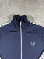 Fred Perry Trainingsjacke Taped Dunkelblau S