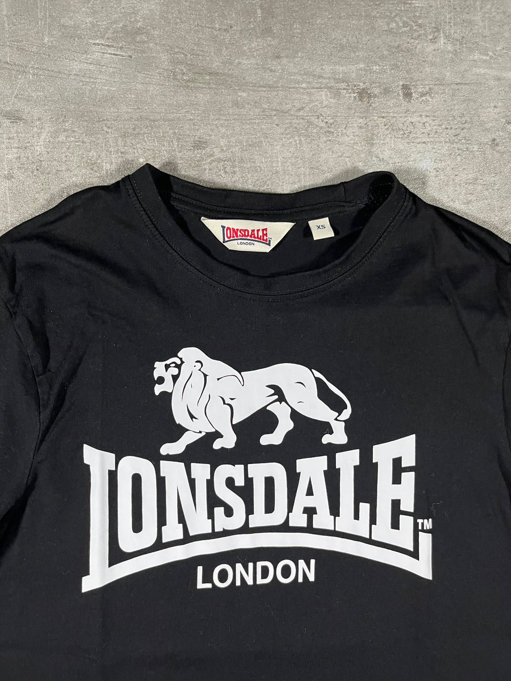Lonsdale T-shirt Schwarz XS