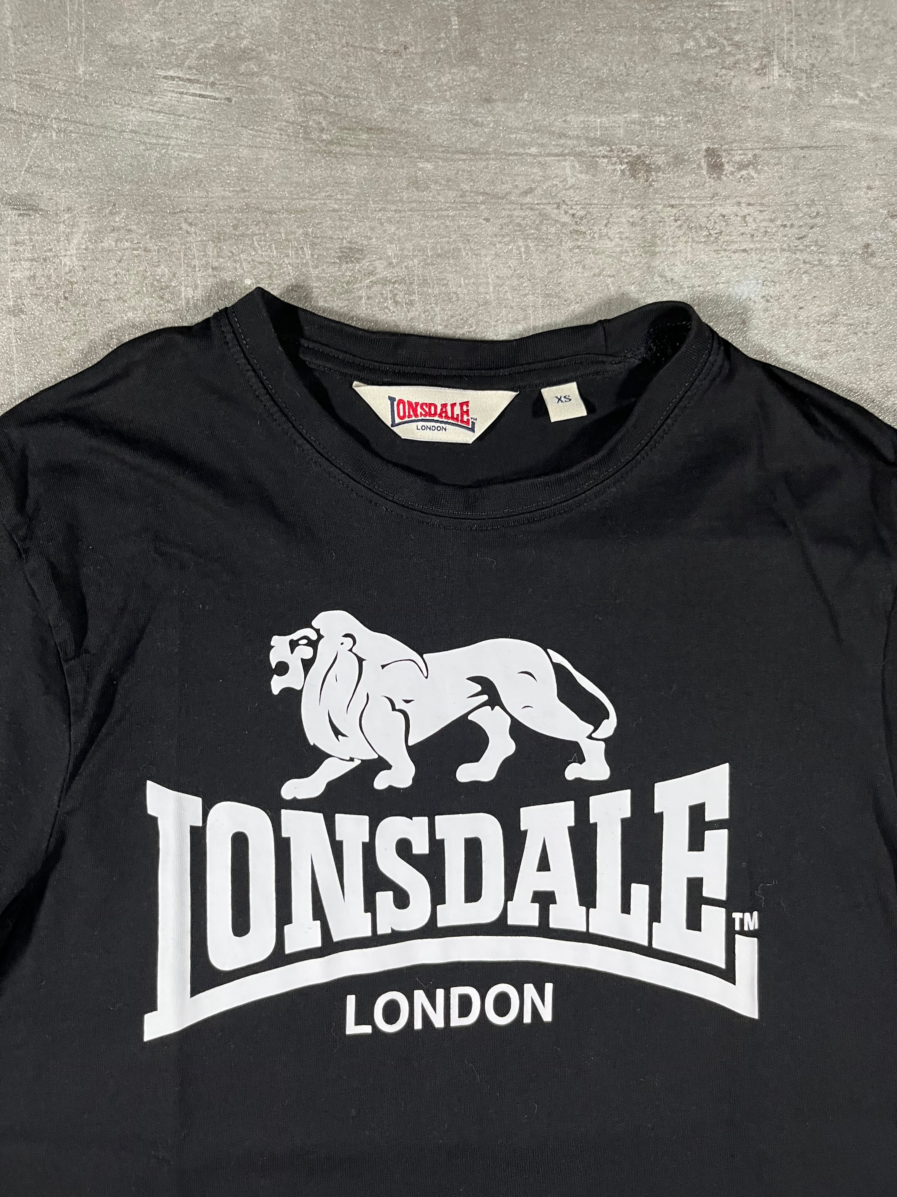Lonsdale T-shirt Schwarz XS