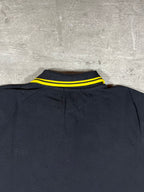 Fred Perry Poloshirt Schwarz/ Gelb XL
