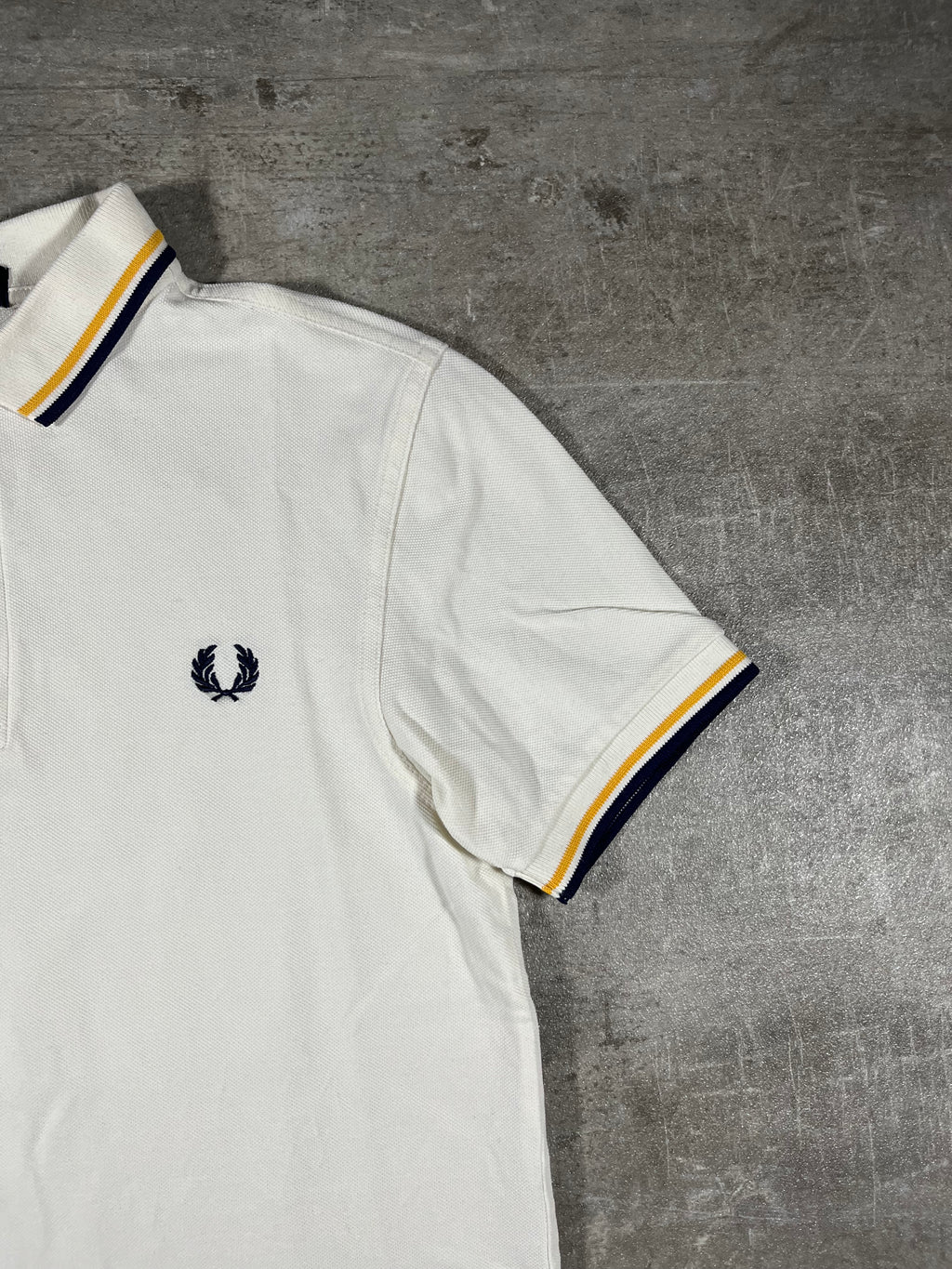 Fred Perry Poloshirt Weiß S