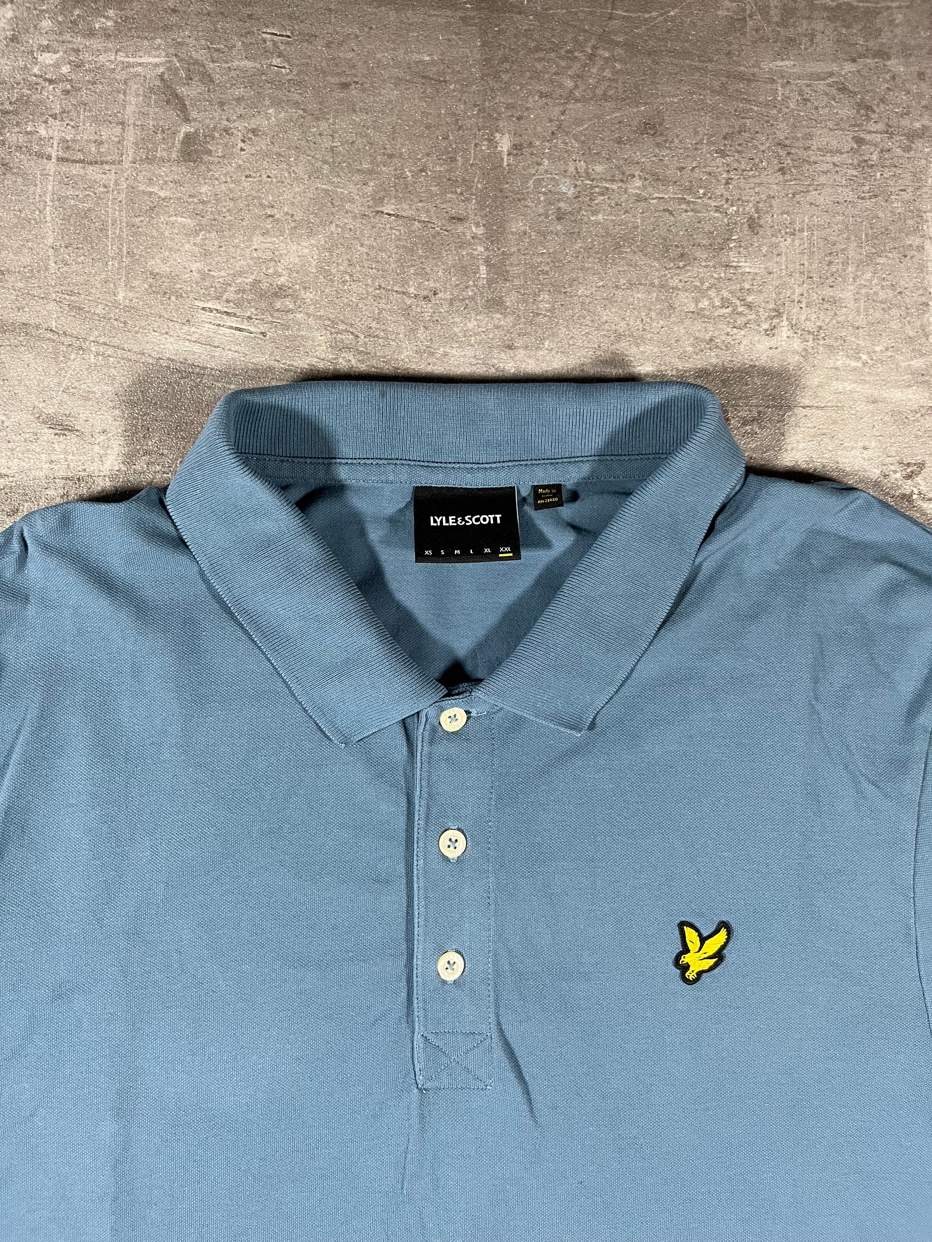 Lyle & Scott Poloshirt Hellblau XXL