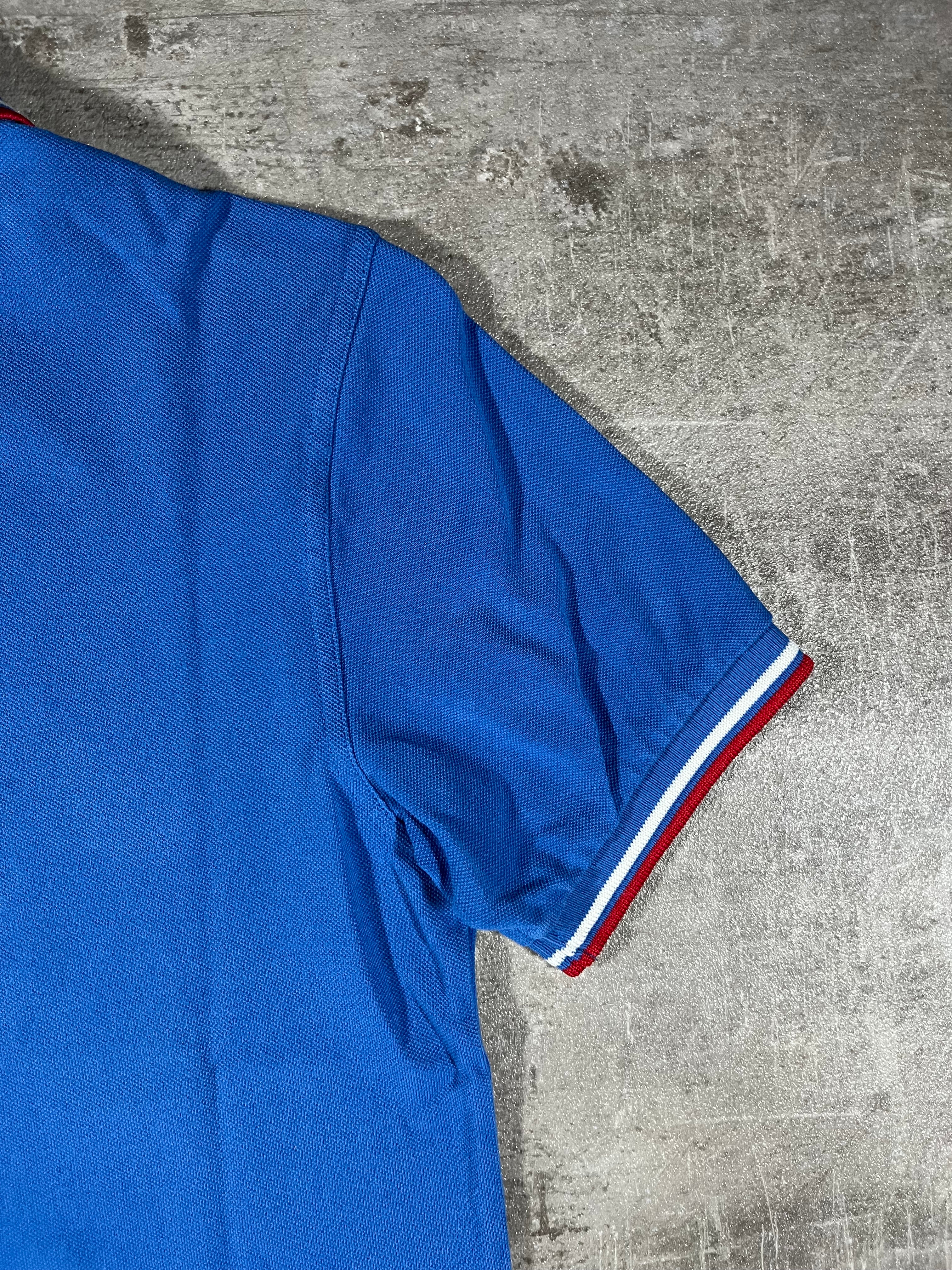 Fred Perry Poloshirt Blau/ Weiß/ Rot XS