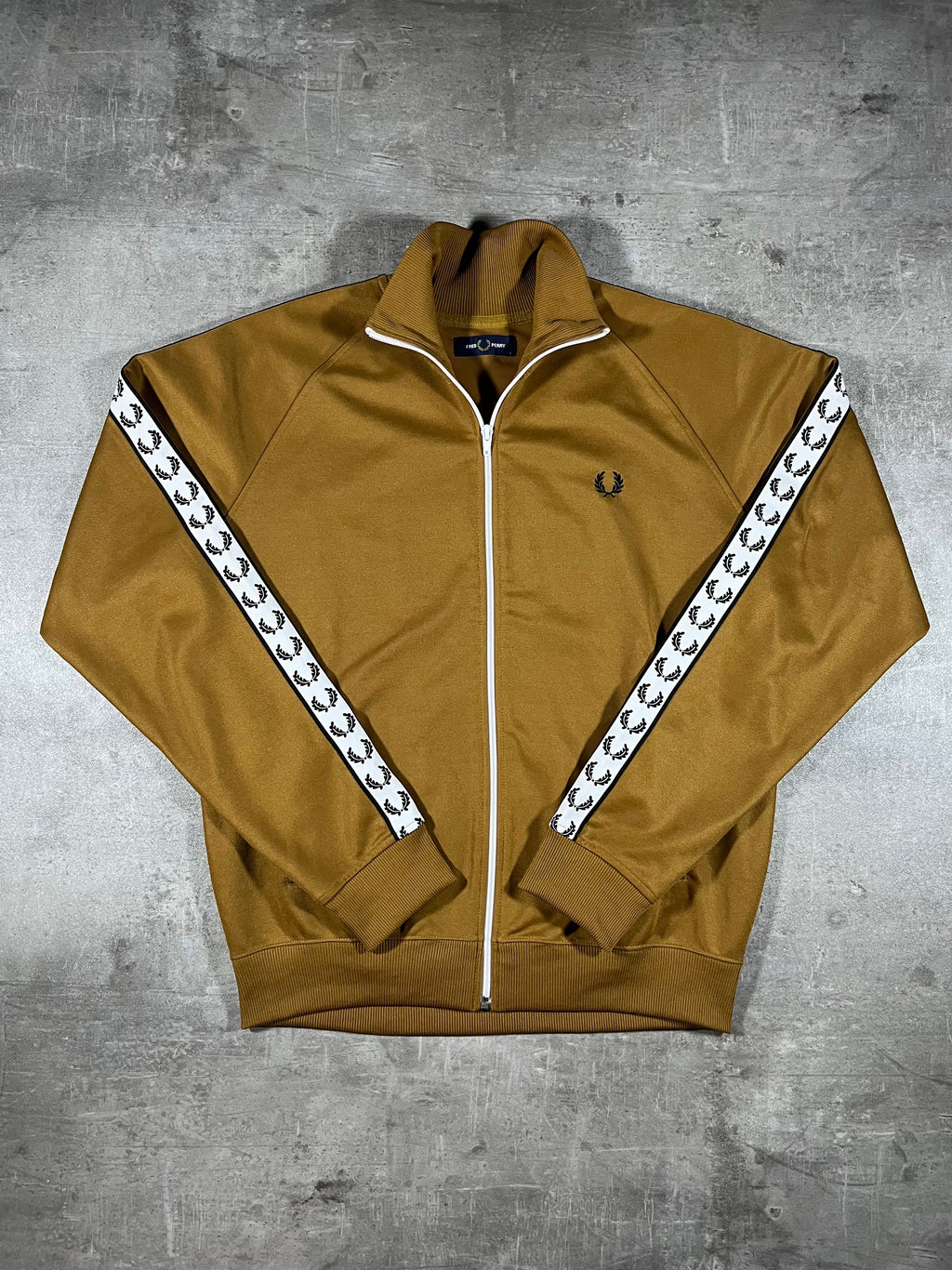 Fred Perry Trainingsjacke Taped Gold L