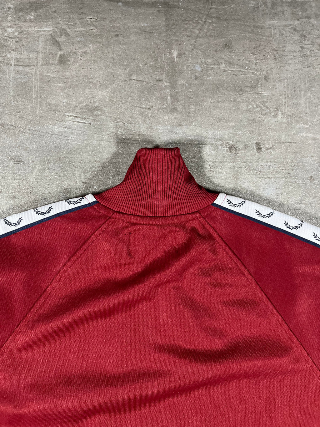 Fred Perry Trainingsjacke Taped Bordeaux S