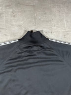 Fred Perry Trainingsjacke Taped Schwarz XXL