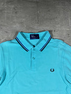Fred Perry Poloshirt Hellblau M