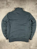 Fred Perry Half-Zip Grau/ Blau M