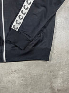 Fred Perry Vintage Trainingsjacke Taped Schwarz L