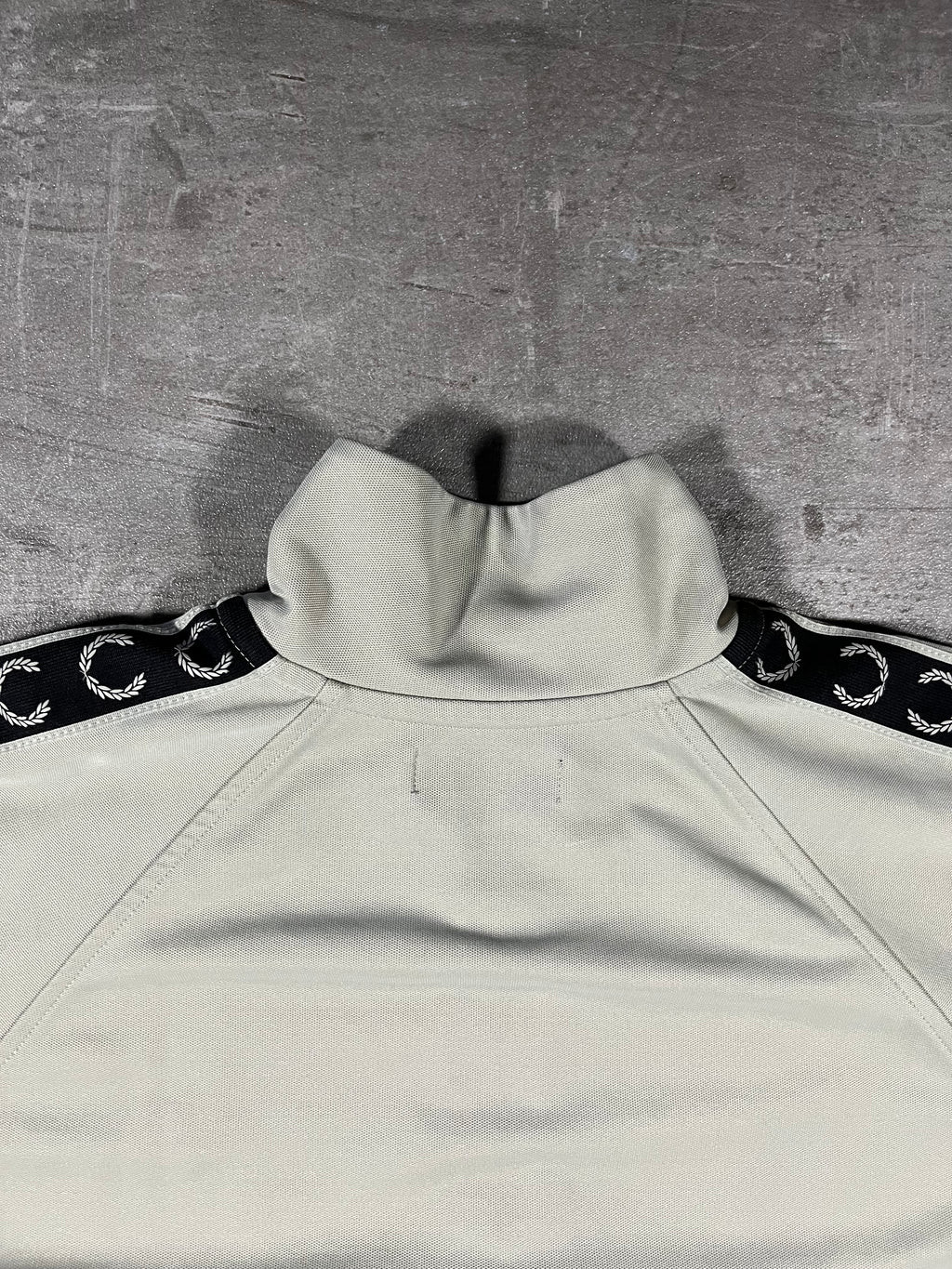 Fred Perry Trainingsjacke Taped Beige L