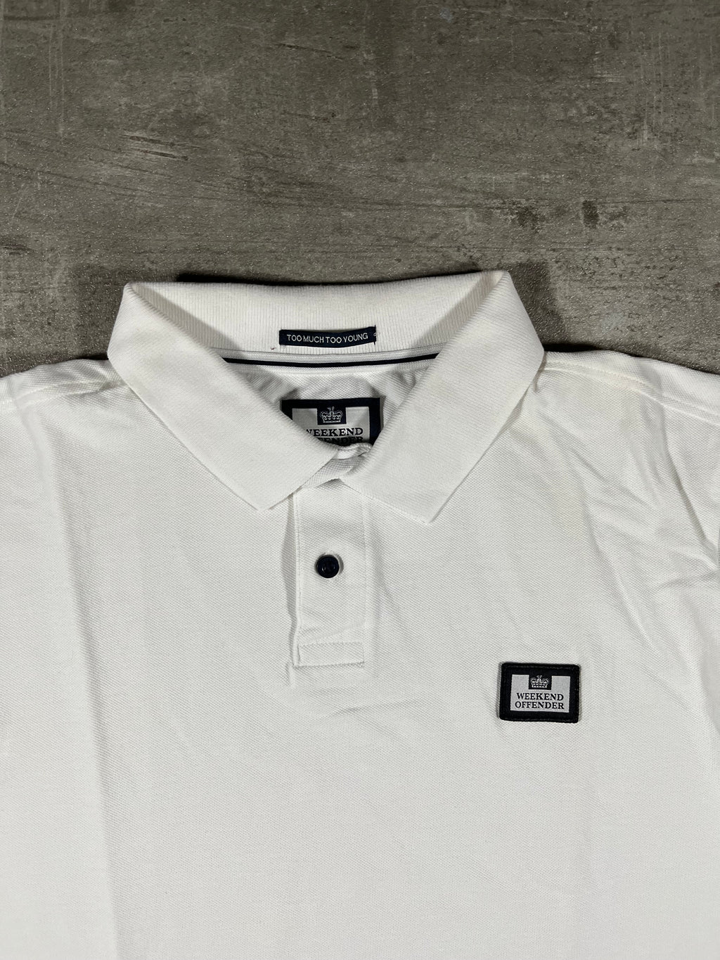 Weekend Offender Poloshirt Weiß M