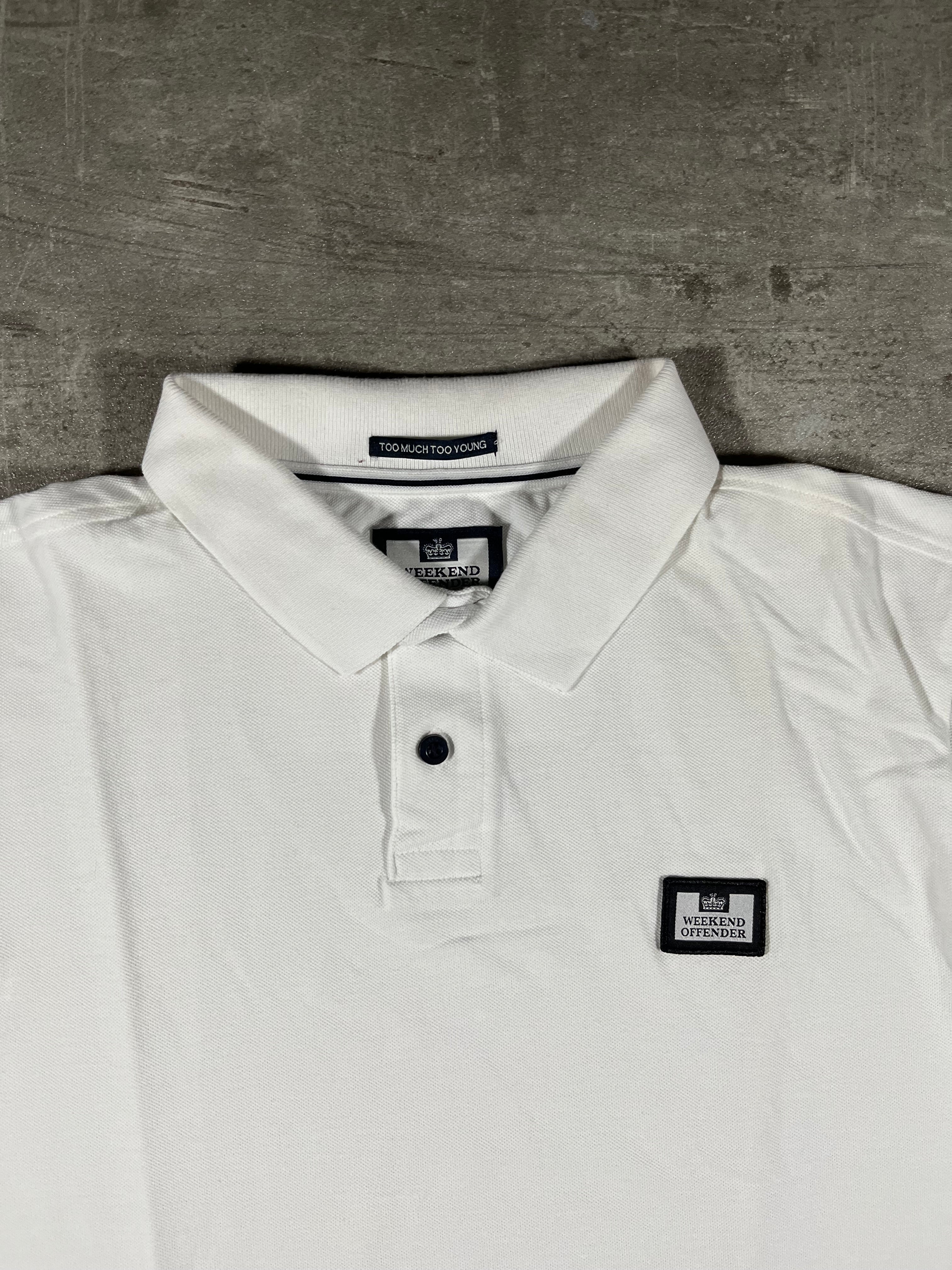 Weekend Offender Poloshirt Weiß M