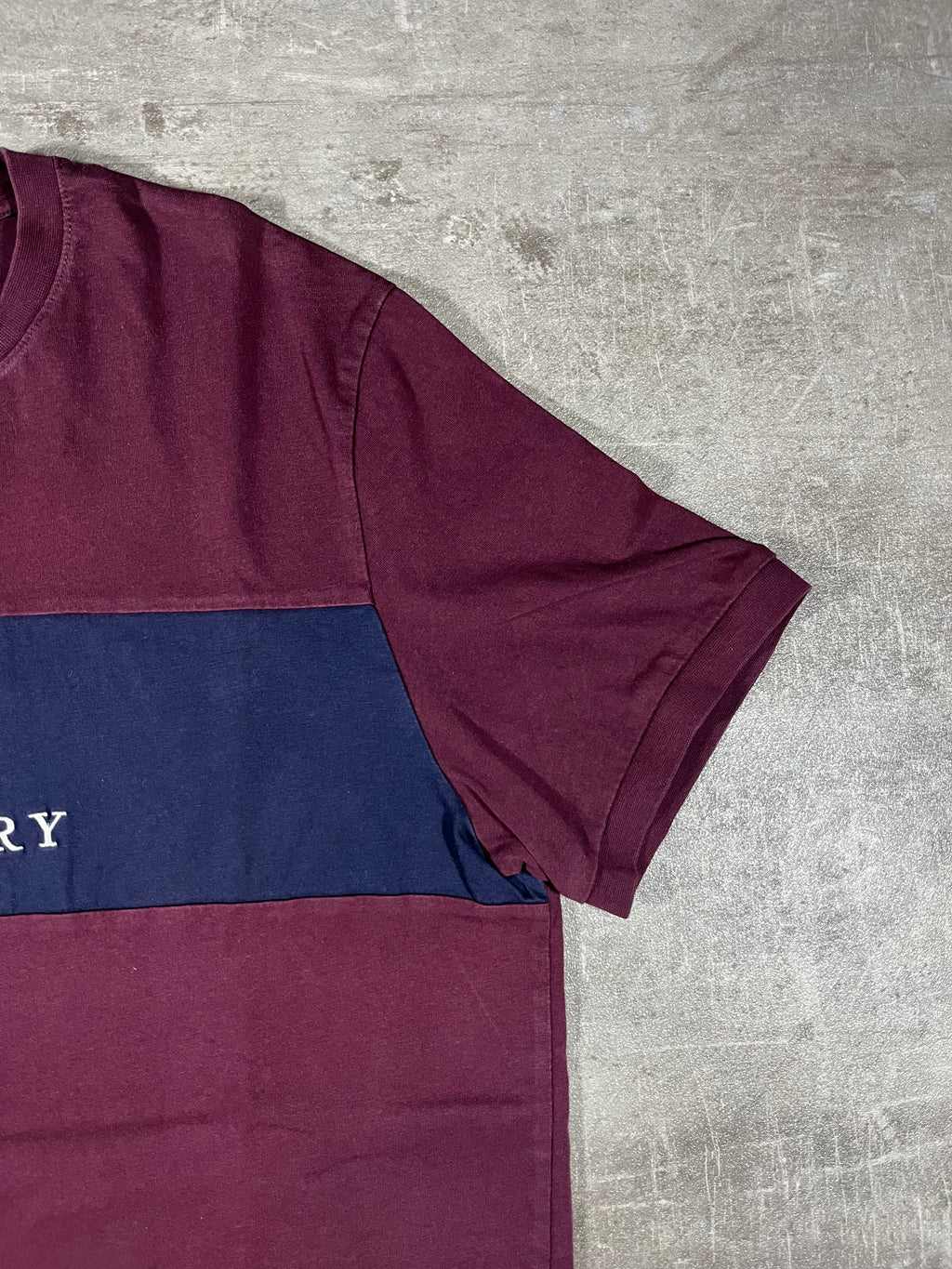 Fred Perry T-shirt Bordeaux L