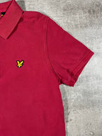 Lyle & Scott Poloshirt Rot M