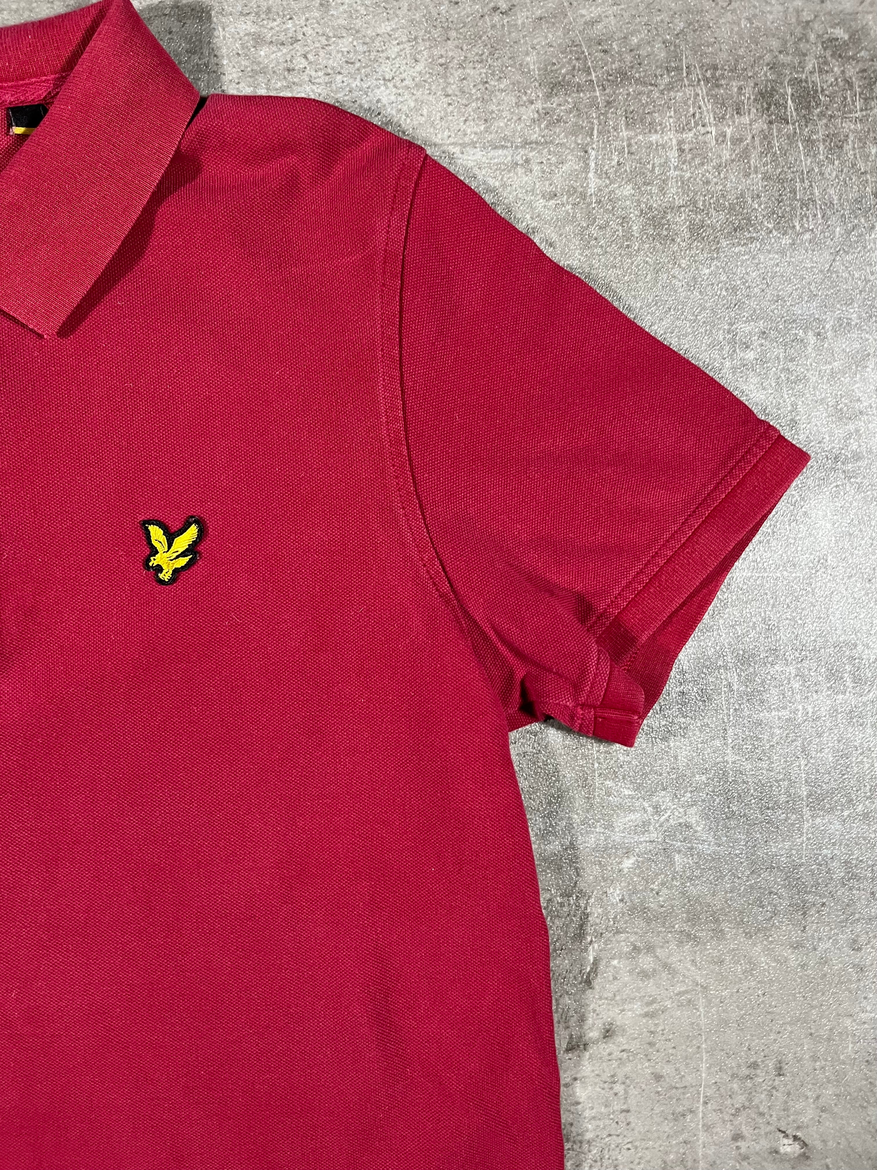 Lyle & Scott Poloshirt Rot M