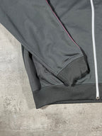 Fred Perry Vintage Trainingsjacke Taped Grau/ Pink M