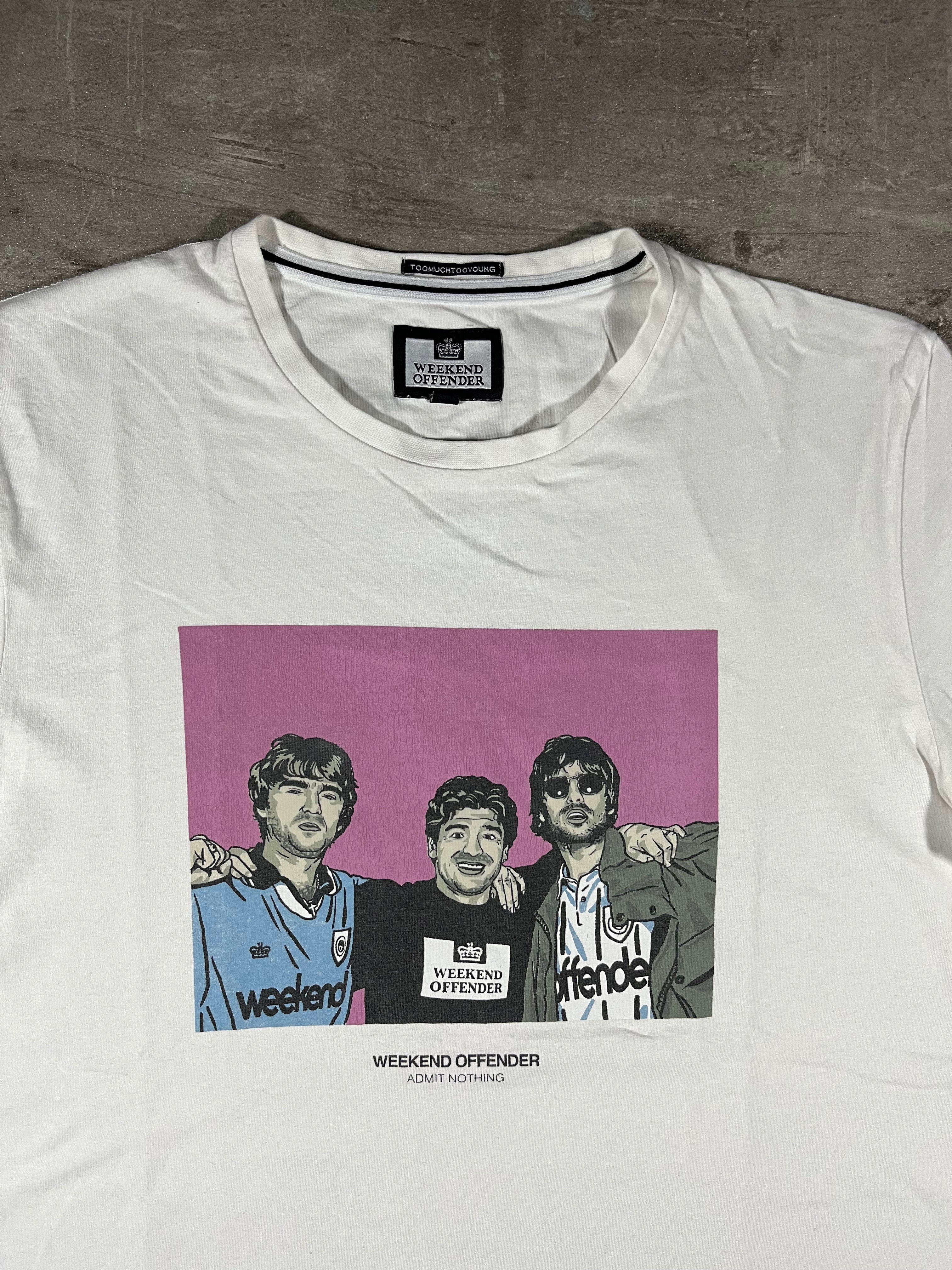 Weekend Offender T-shirt Weiß M