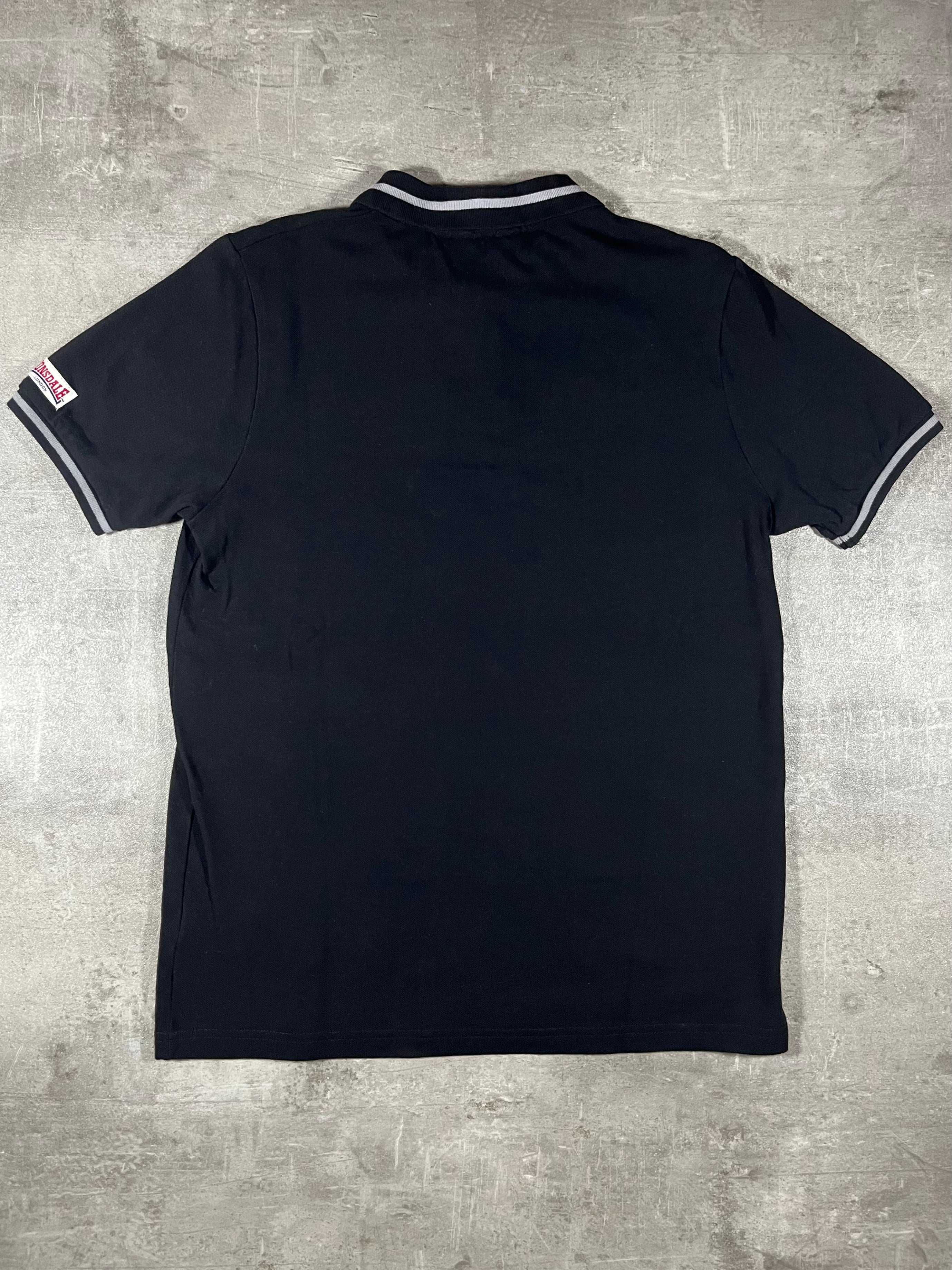 Lonsdale Poloshirt Schwarz M