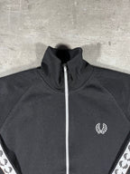 Fred Perry Trainingsjacke Schwarz S