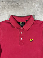 Lyle & Scott Poloshirt Rot M