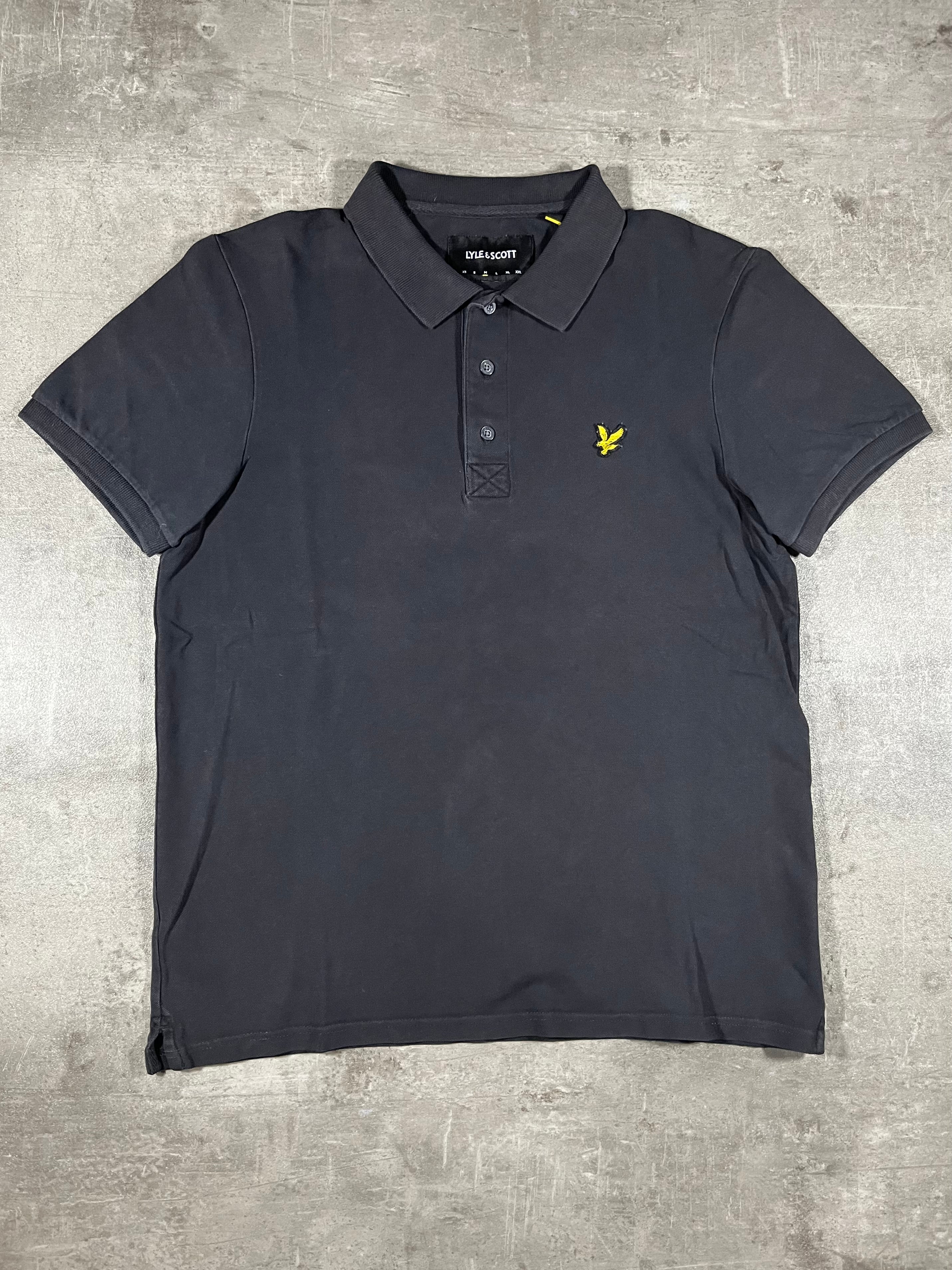 Lyle & Scott Poloshirt Grau M