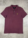 Lyle & Scott Poloshirt Bordeaux S