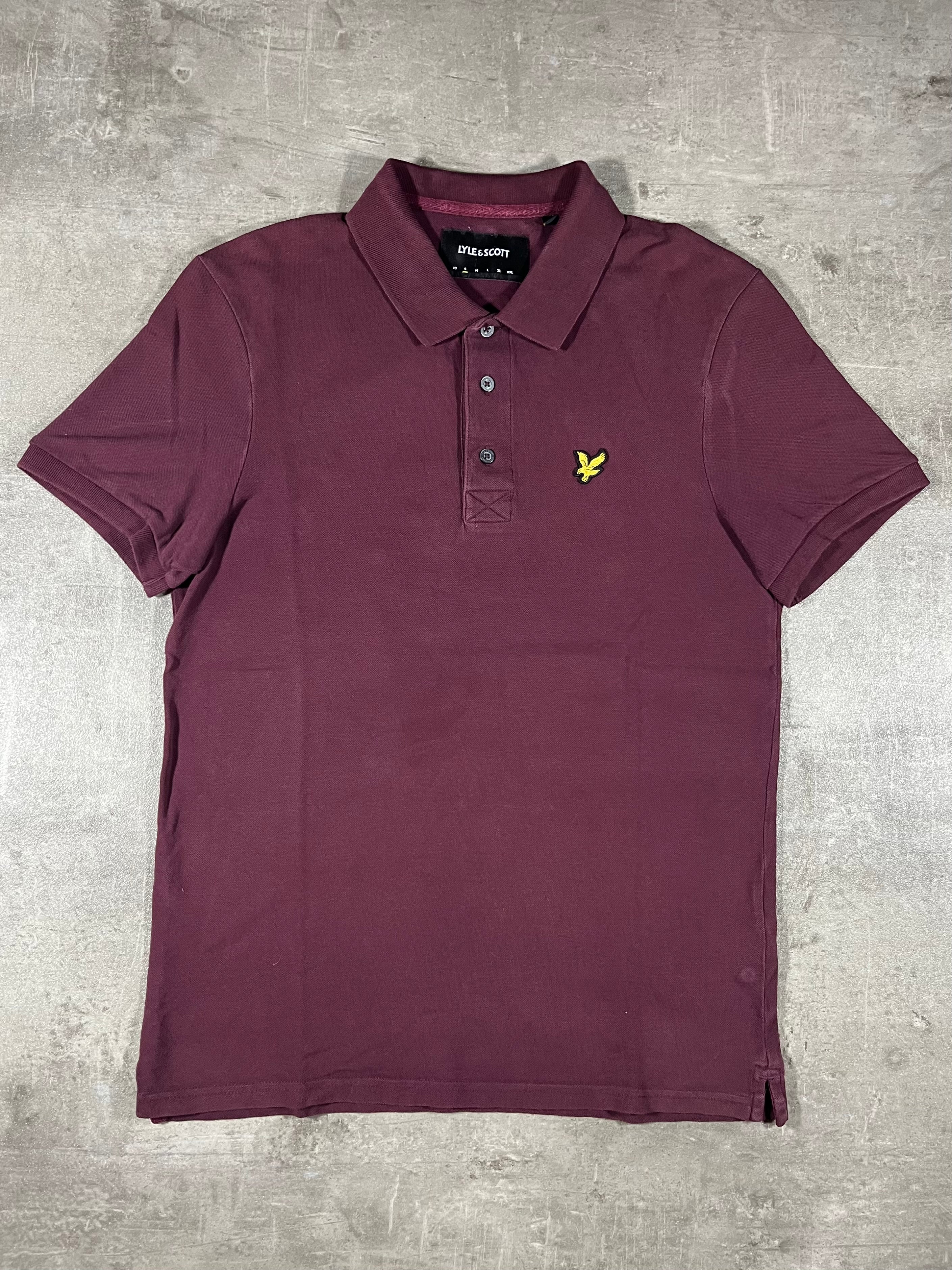 Lyle & Scott Poloshirt Bordeaux S