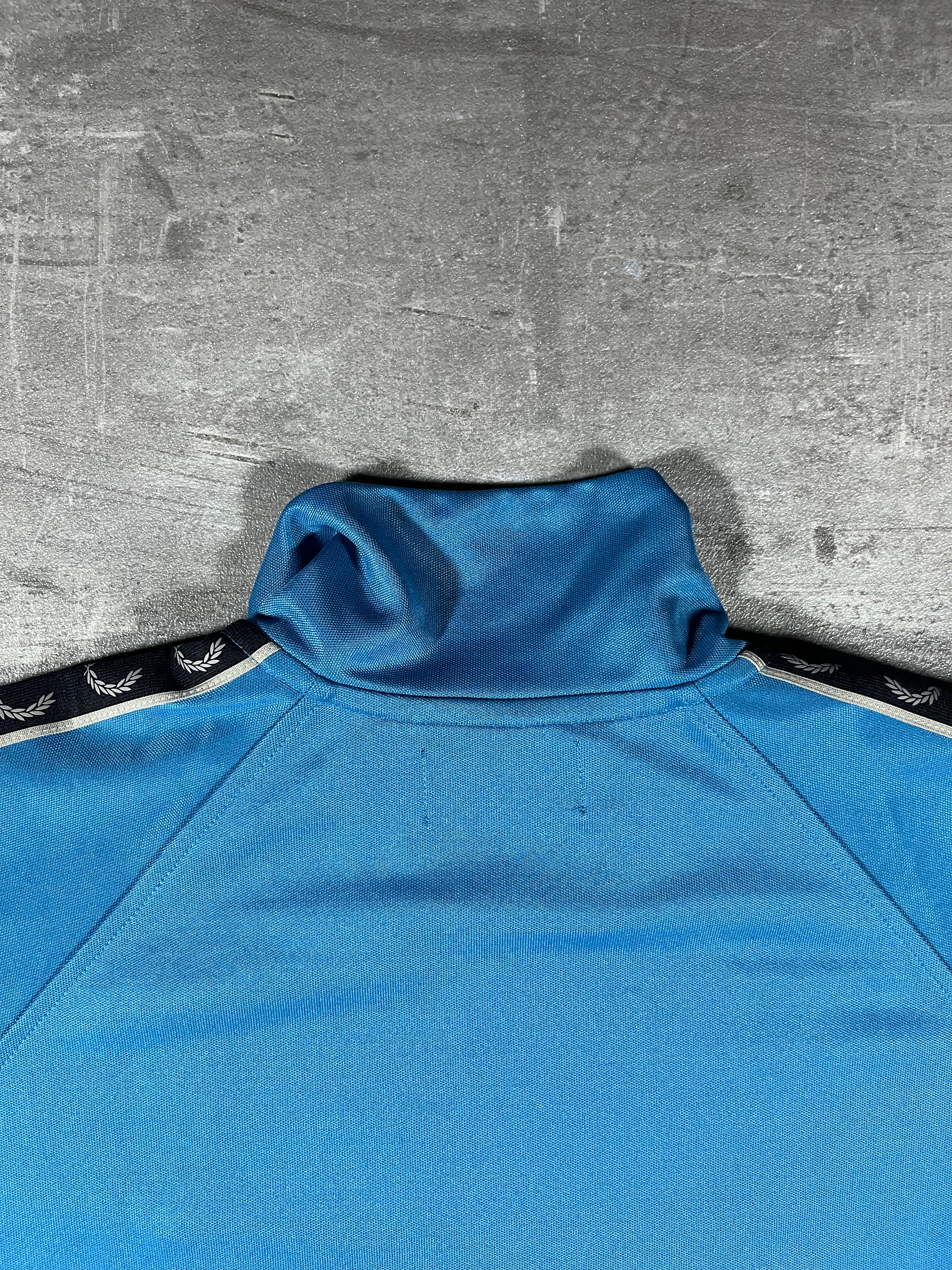 Fred Perry Trainingsjacke Taped Blau XL