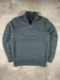 Fred Perry Half-Zip Grau/ Blau M