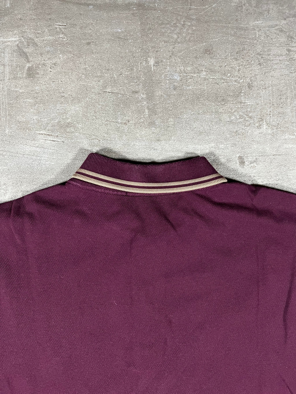 Fred Perry Poloshirt Bordeaux XS
