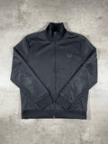 Fred Perry Trainingsjacke Taped Schwarz L