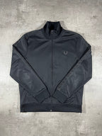 Fred Perry Trainingsjacke Taped Schwarz L