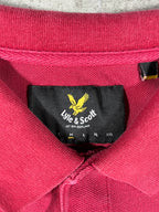 Lyle & Scott Poloshirt Rot M