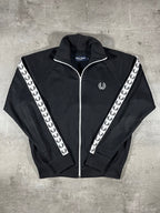 Fred Perry Trainingsjacke Schwarz S