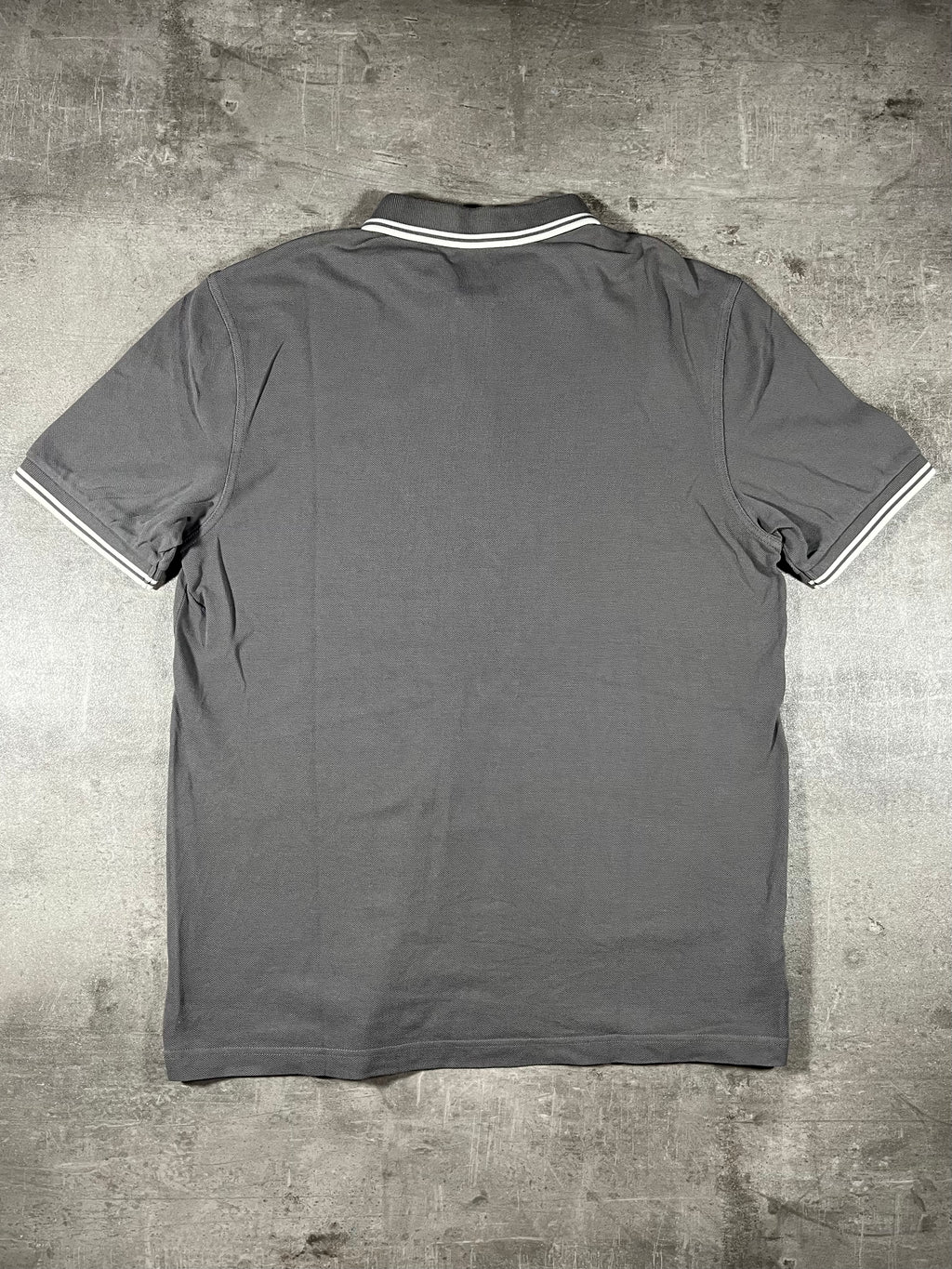 Fred Perry Poloshirt Grau L