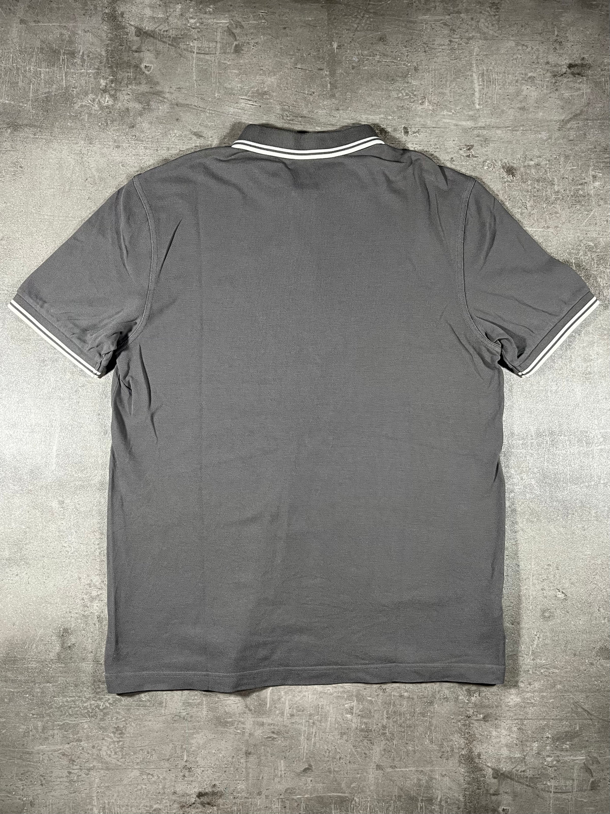 Fred Perry Poloshirt Grau L