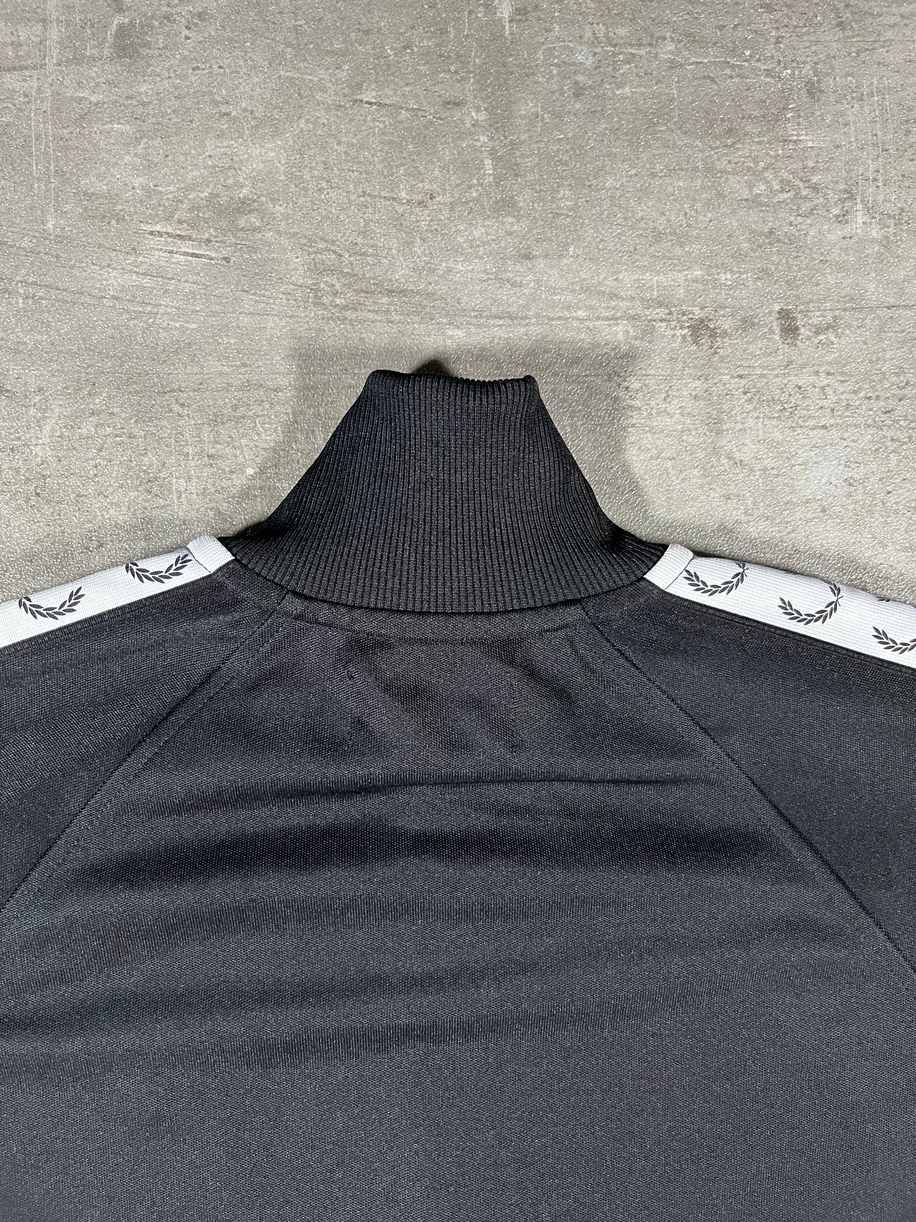 Fred Perry Trainingsjacke Taped Schwarz S