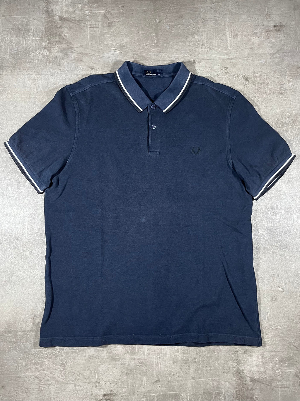 Fred Perry Poloshirt Dunkelblau XXL