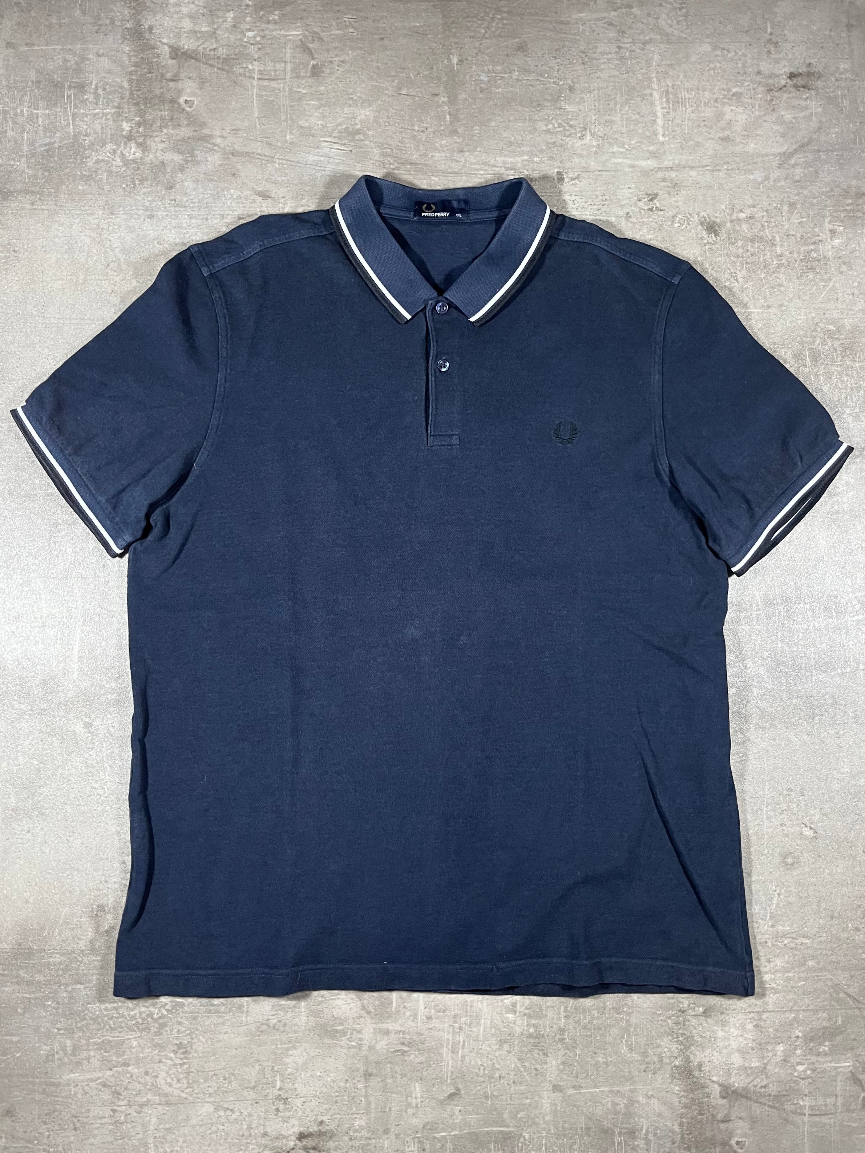 Fred Perry Poloshirt Dunkelblau XXL