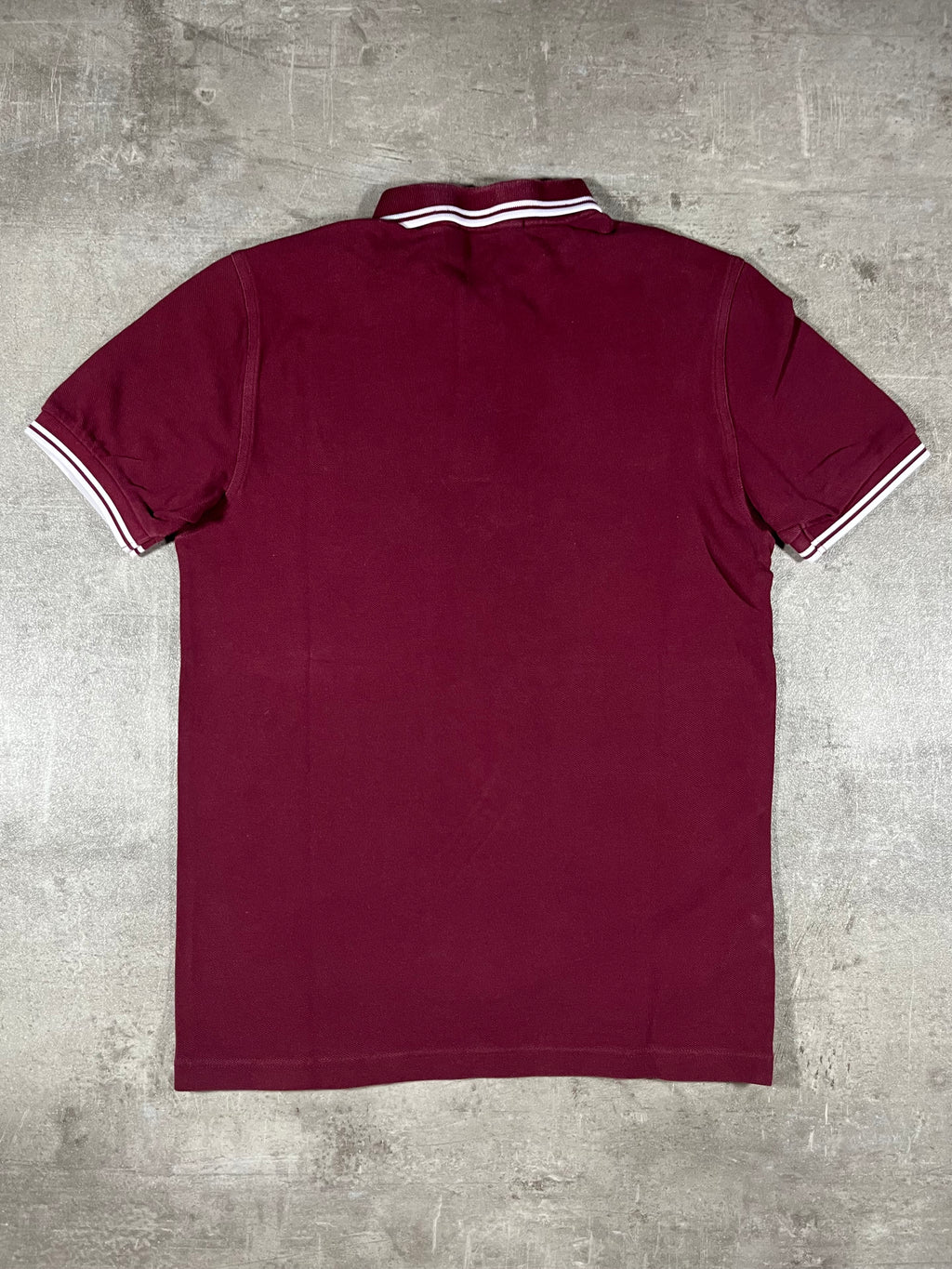 Fred Perry Poloshirt Bordeaux S