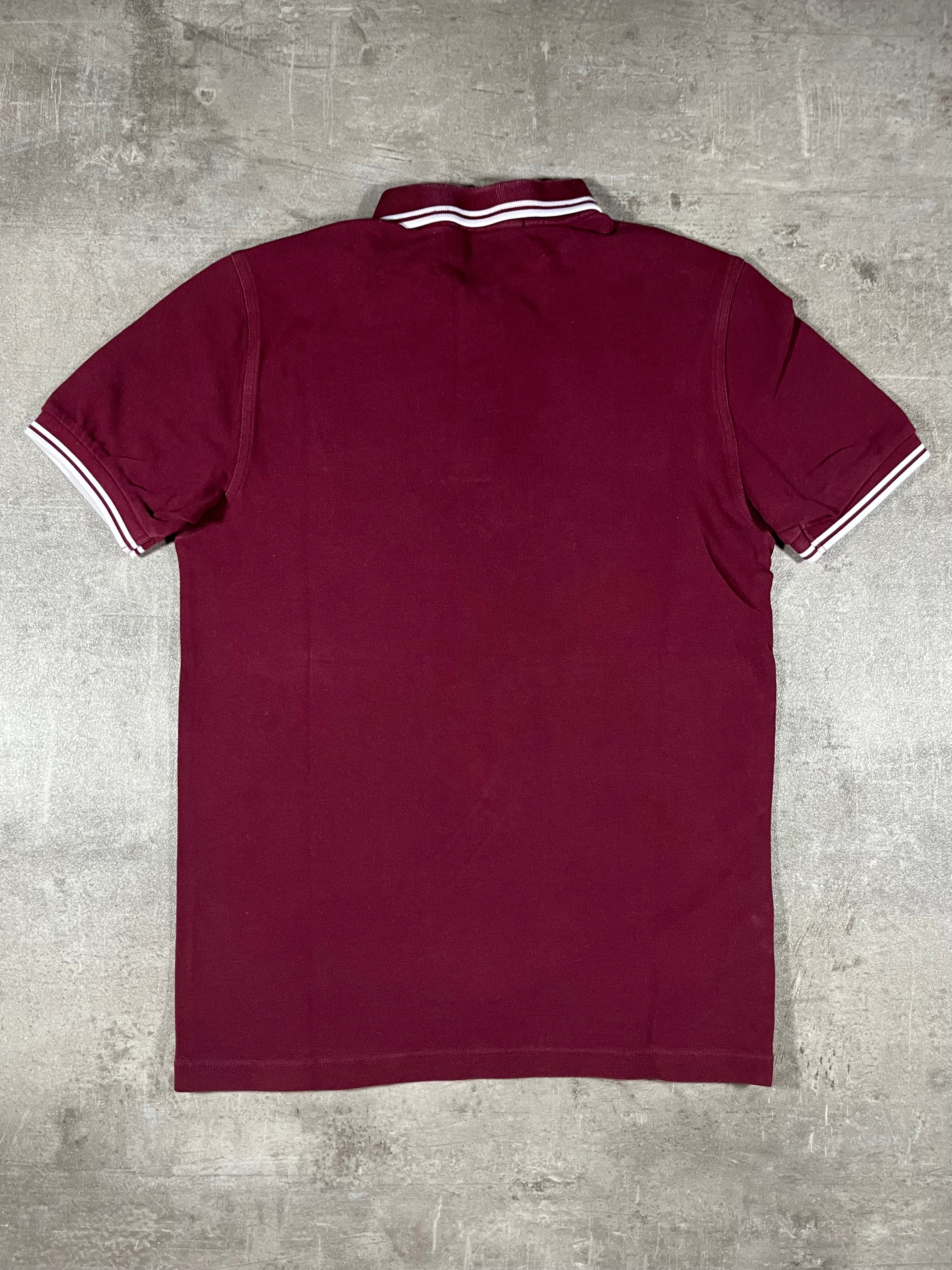 Fred Perry Poloshirt Bordeaux S