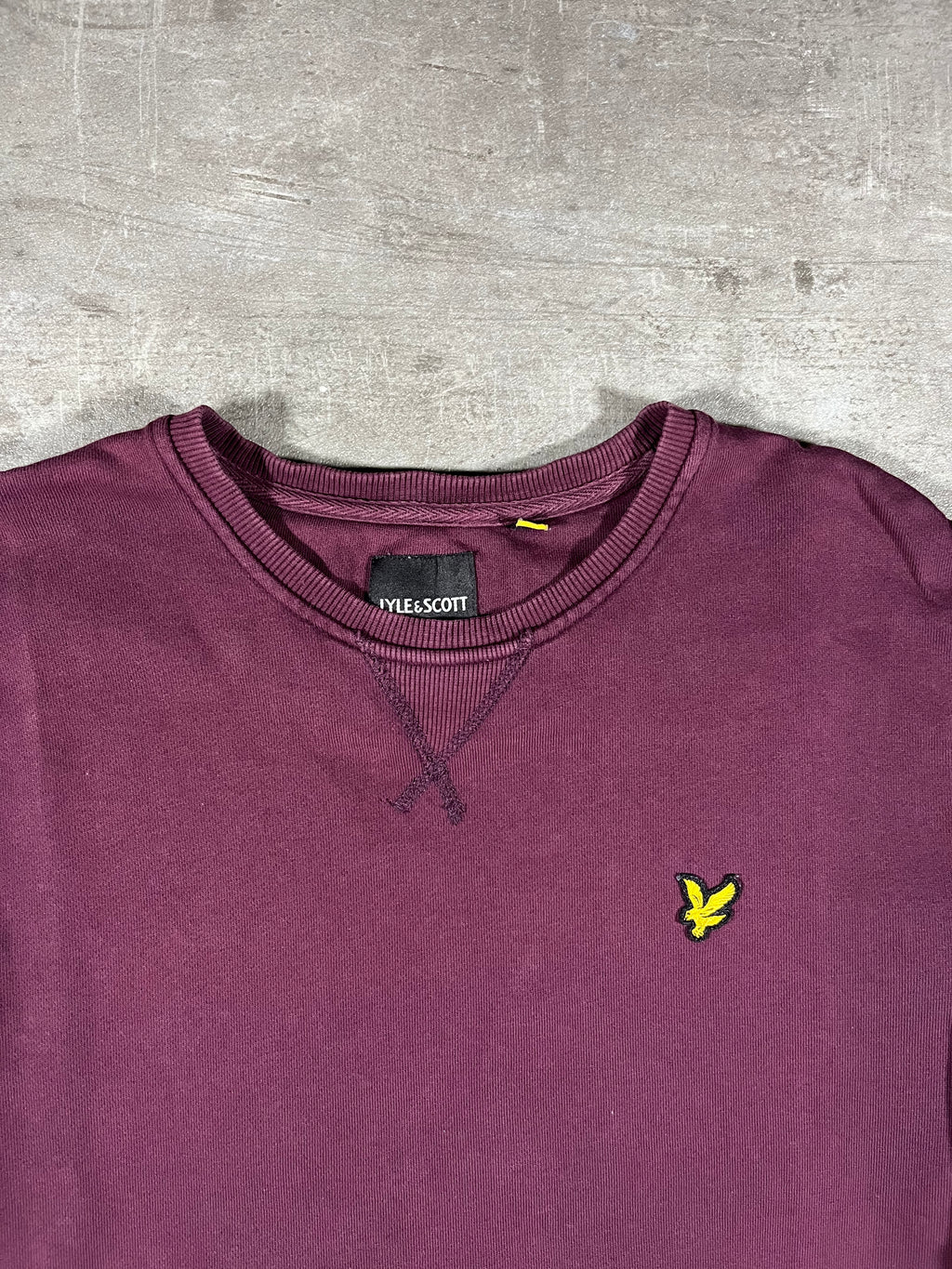 Lyle & Scott Sweater Bordeaux L