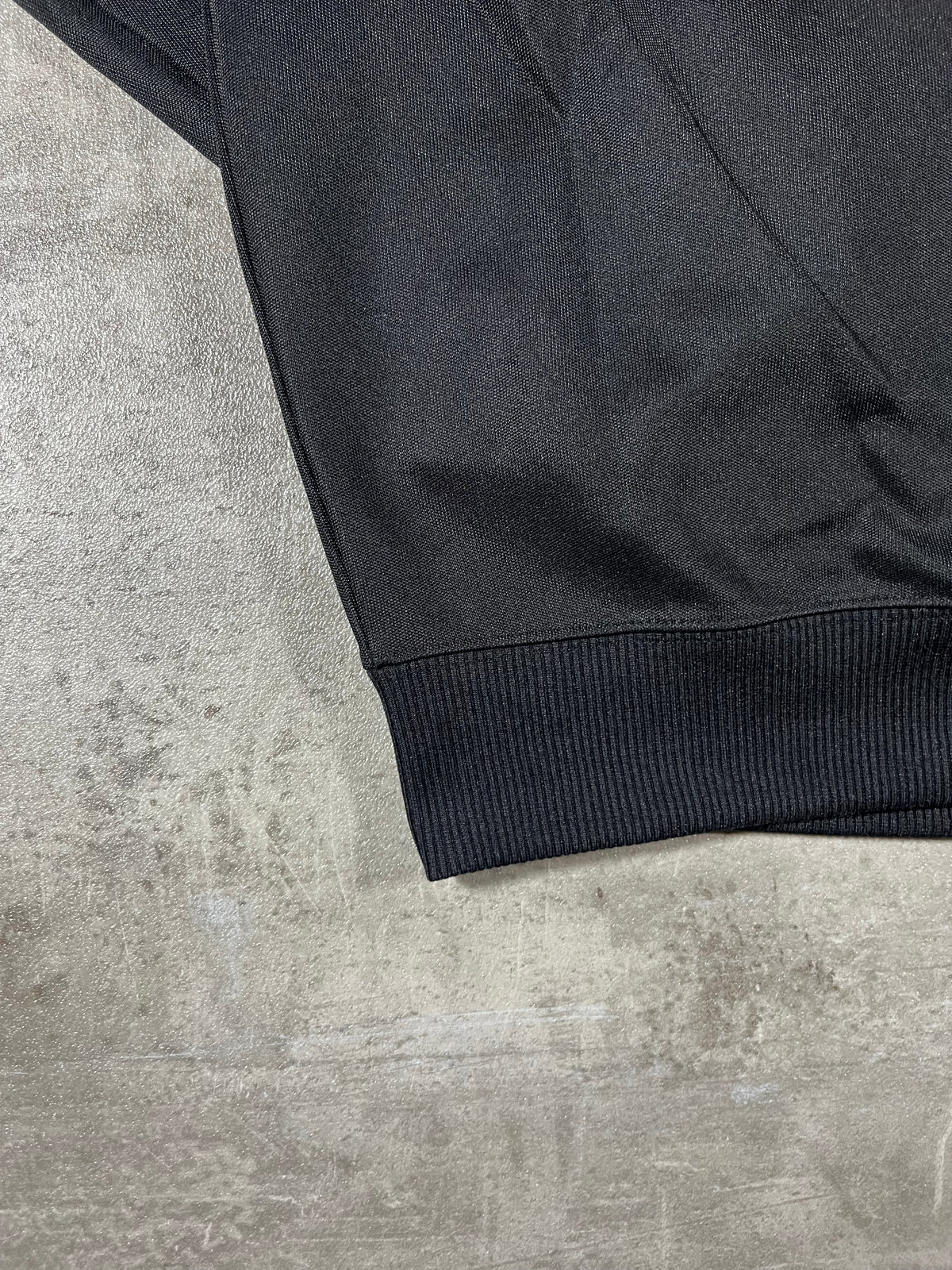 Fred Perry Vintage Trainingsjacke Taped Schwarz XS