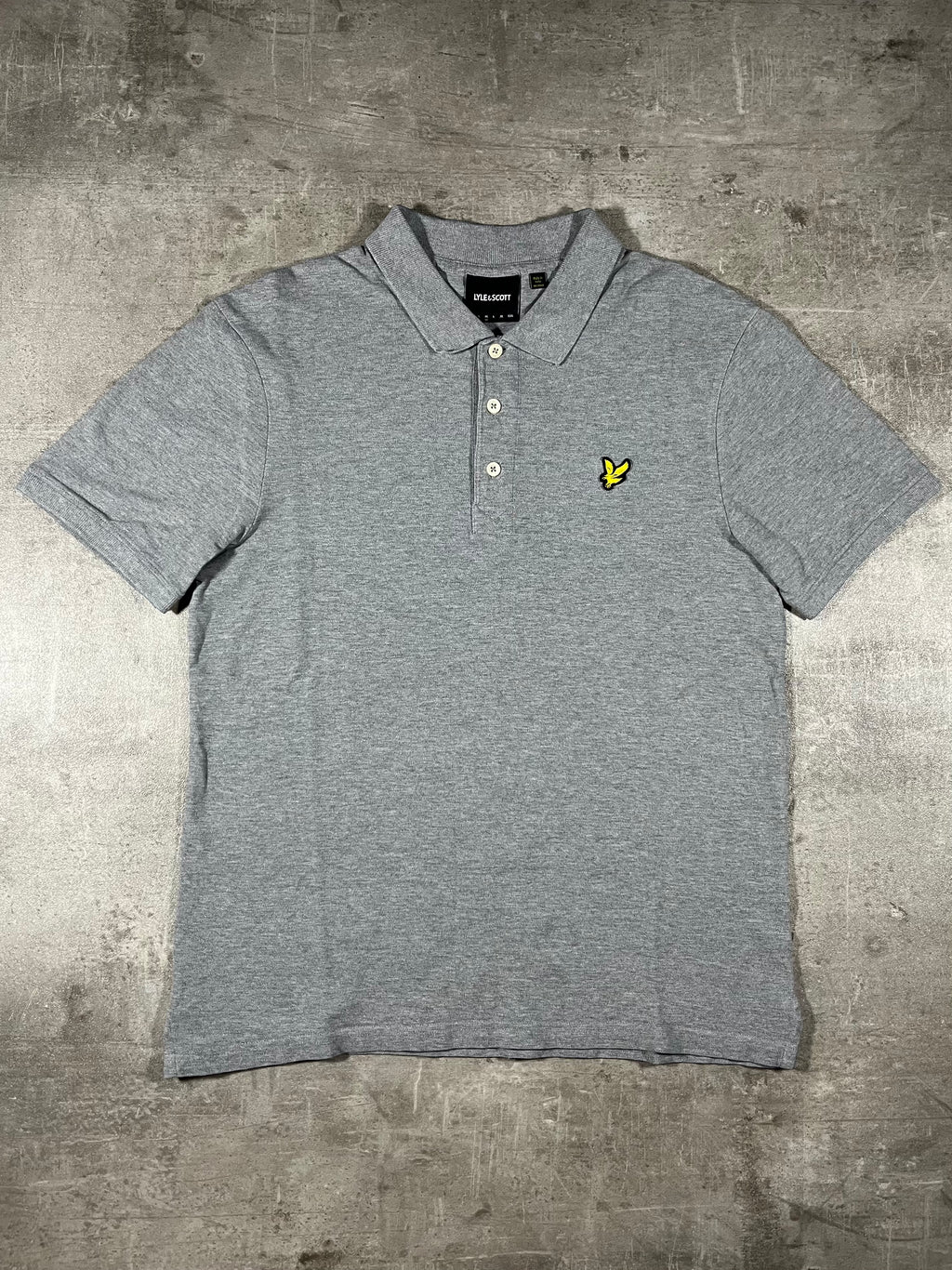 Lyle & Scott Poloshirt Grau M