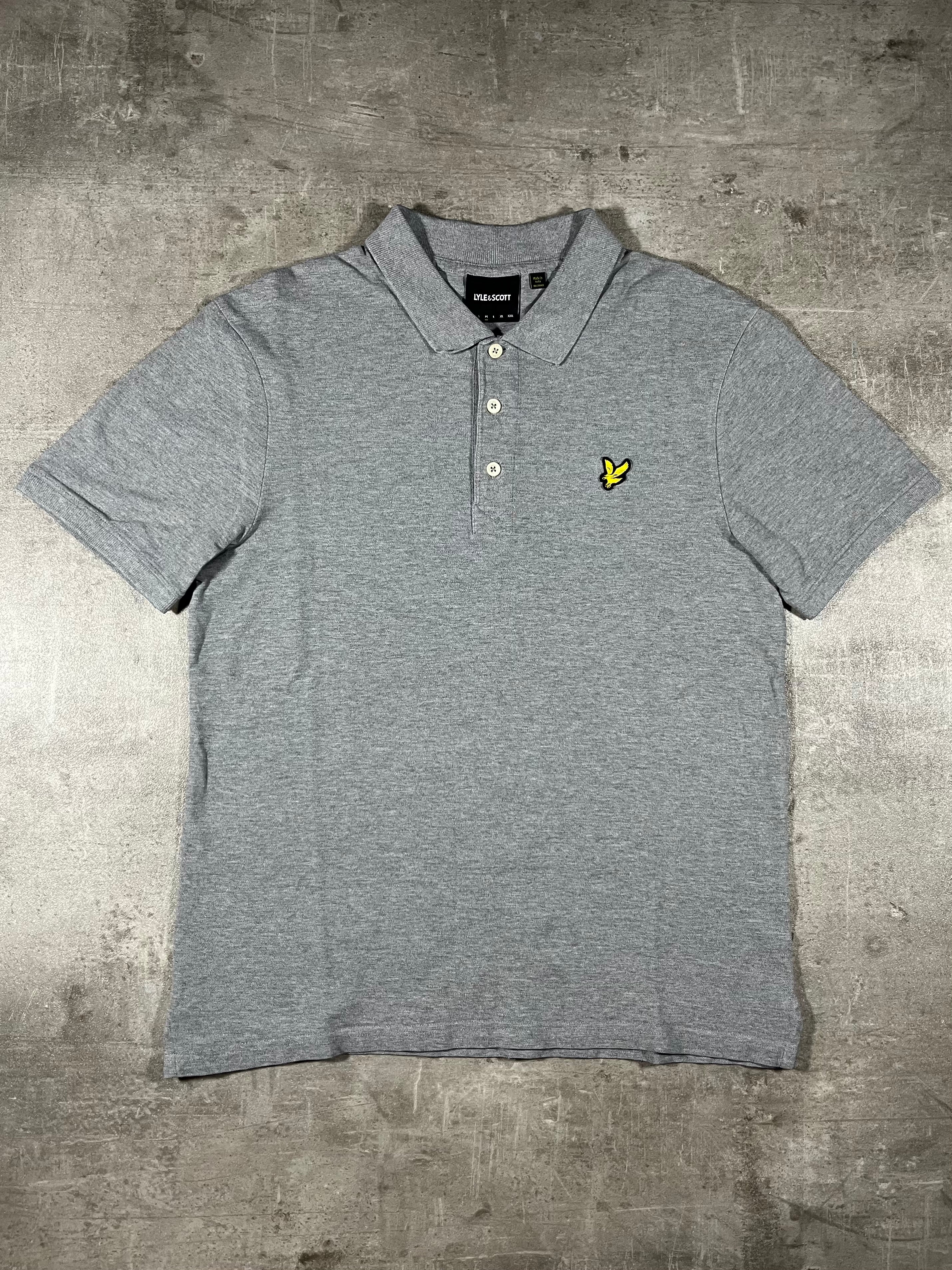 Lyle & Scott Poloshirt Grau M