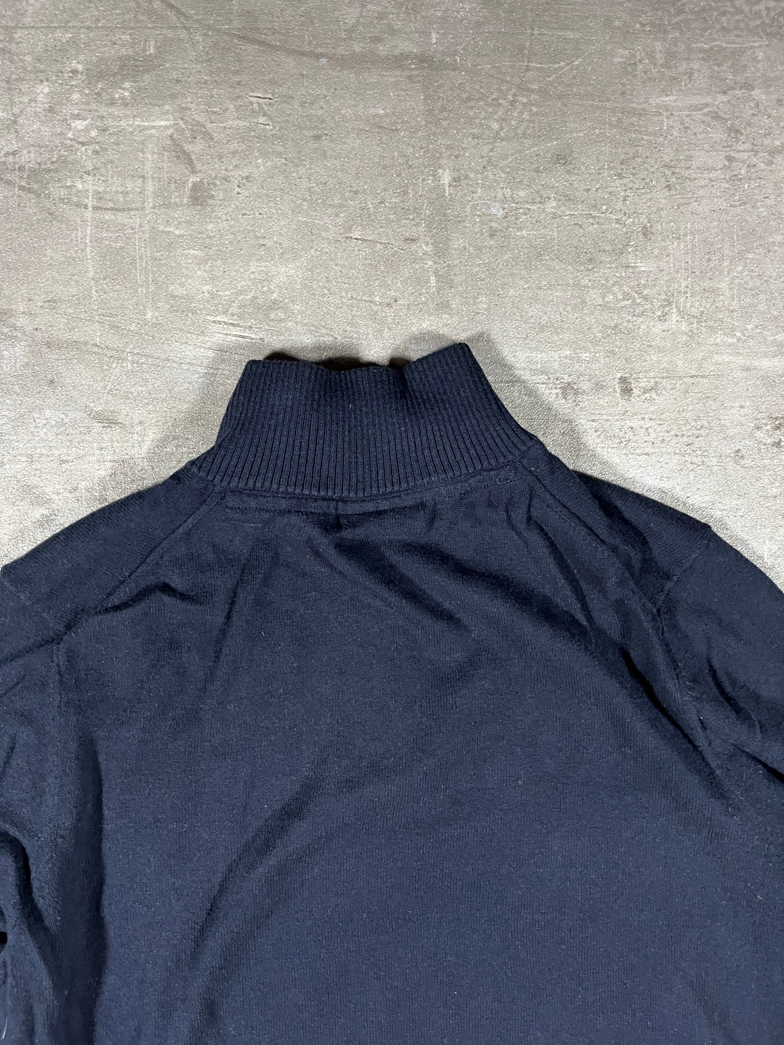 Lyle & Scott Half-Zip Schwarz M