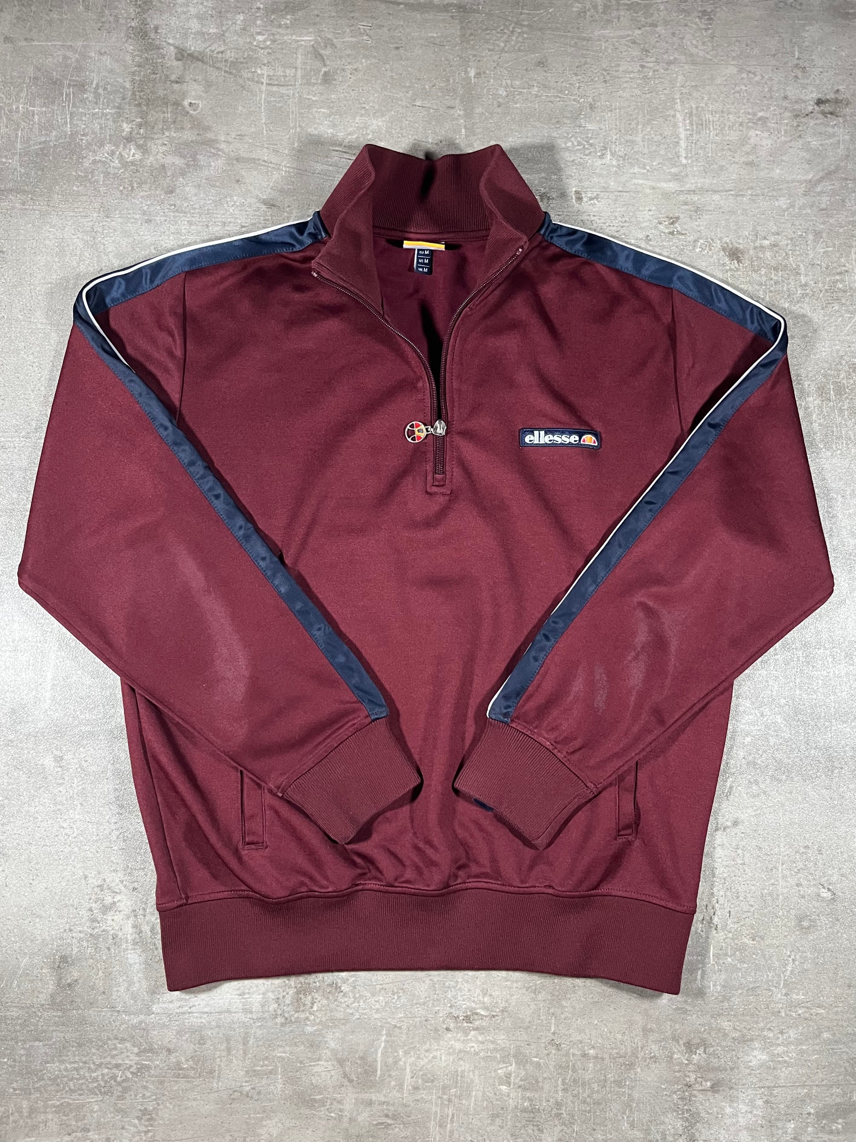 ellesse Half-Zip Bordeaux M