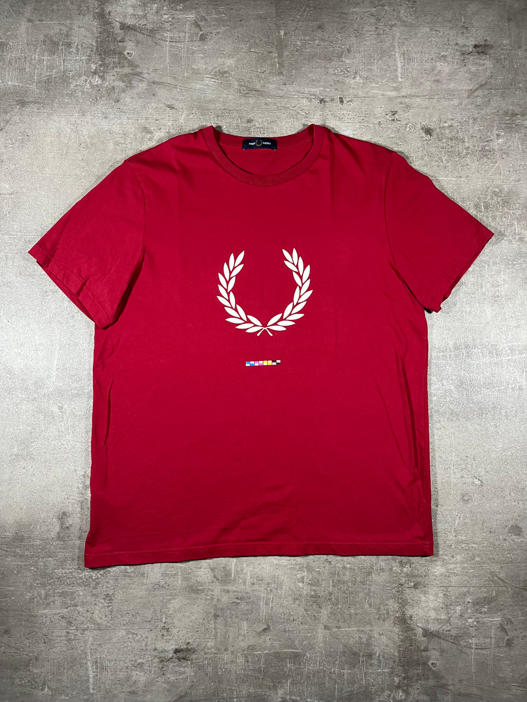 Fred Perry T-shirt Rot L