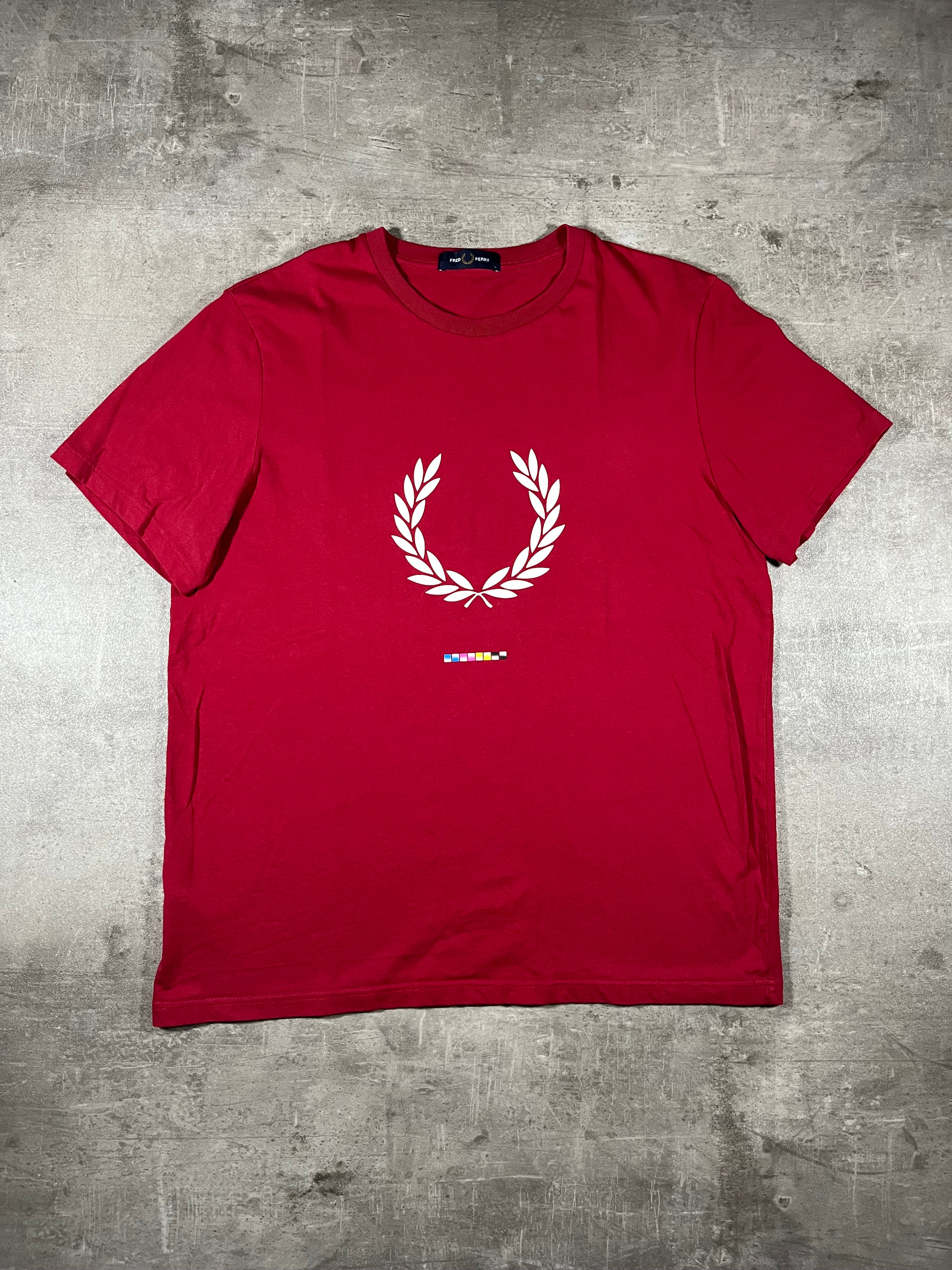 Fred Perry T-shirt Rot L