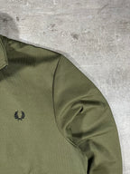 Fred Perry Trainingsjacke Olivgrün L